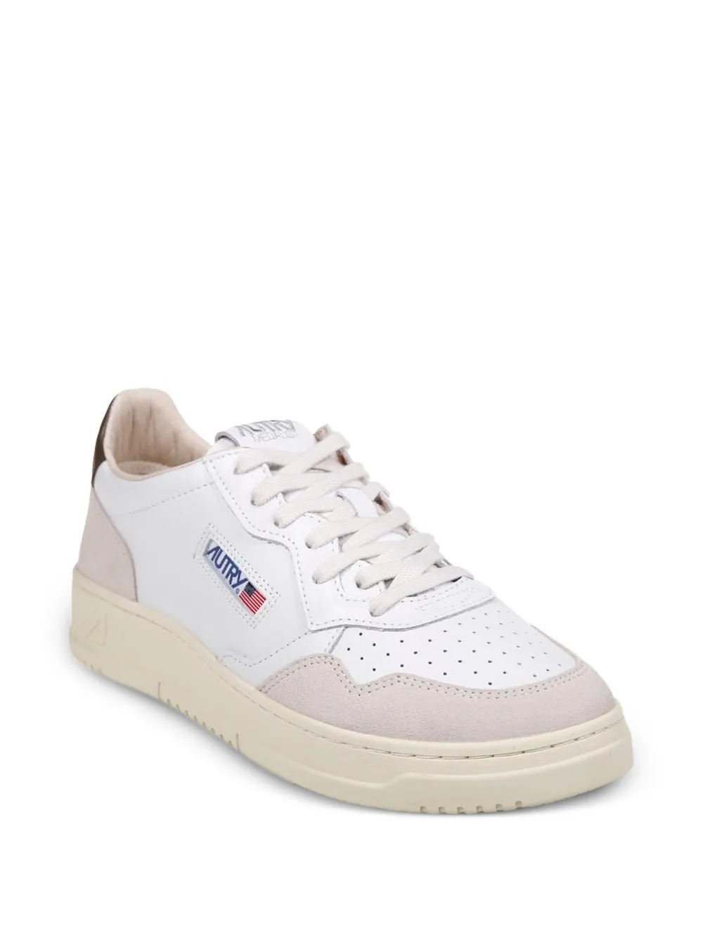 Autry Medalist Low White Khaki Men's Shoes - Image 2