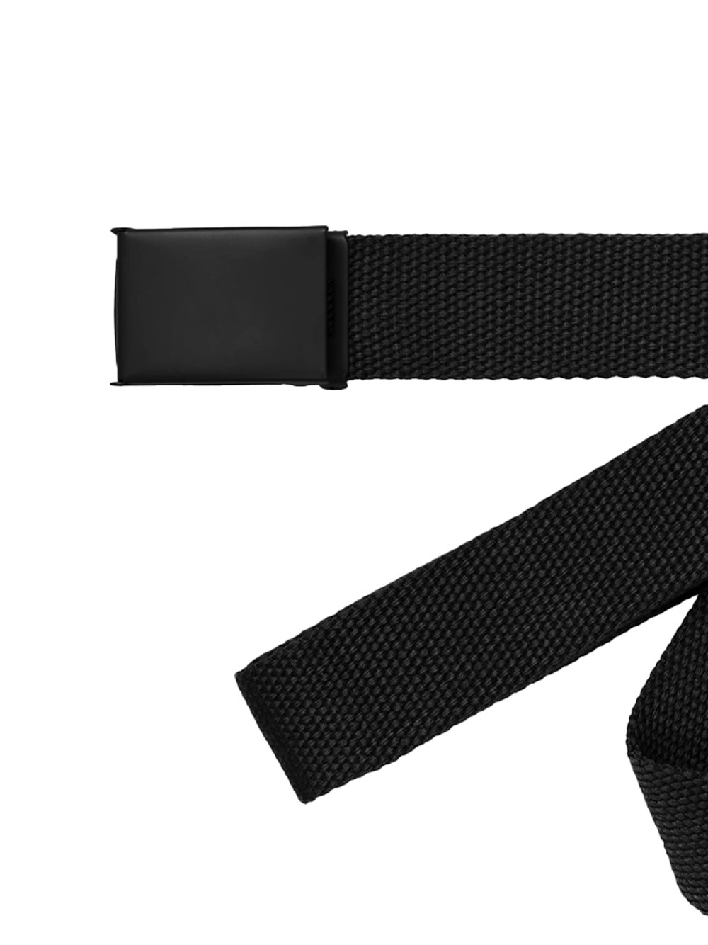 Carhartt WIP Script Tonal Black Men's Belt - Image 2