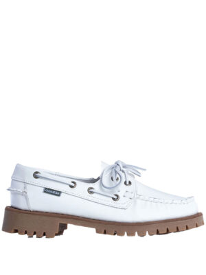 Chaussures Sebago Campsides Ranger Blanc Femme