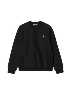 Carhartt WIP American Script Sweatshirt Black Men