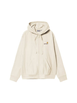 Carhartt WIP Hooded American Script Jacket Beige Men