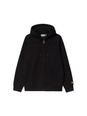 Carhartt WIP Hooded Chase Men’s Black Zip-Up Jacket