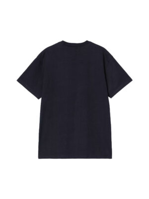 T-shirt Carhartt Wip Chase Navy Cotton