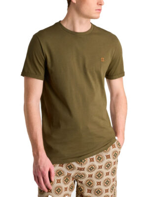 T-shirt Les Deux Norregaard Vert Homme