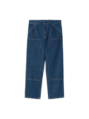 Pantalon Carhartt WIP Double Knee Bleu Homme