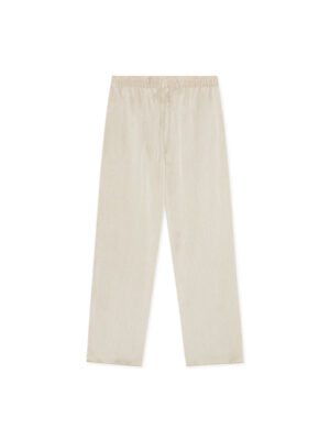 Pantalon Les Deux Houston Plissé Beige Homme