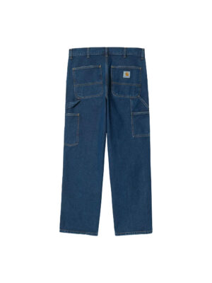 Pantalon Carhartt WIP Double Knee Bleu Homme