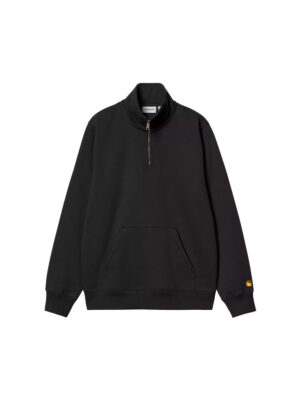 Sweat Carhartt WIP Chase Neck Zip Noir Homme