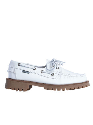 Chaussures Sebago Campsides Ranger Blanc Femme