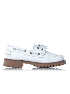 Chaussures Sebago Campsides Ranger Blanc Femme