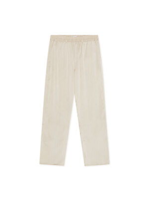 Pantalon Les Deux Houston Plissé Beige Homme